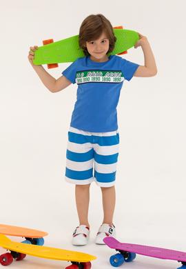 Çocuk Saks Bisiklet Yaka Tişört - 50266011016