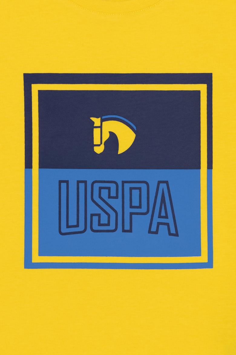 Çocuk Sarı Bisiklet Yaka Tişört - 50266019001