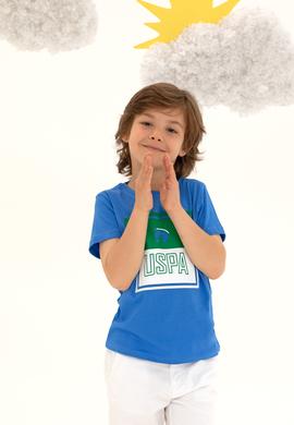 Çocuk Saks Bisiklet Yaka Tişört - 50266019014