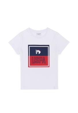 Çocuk Beyaz Bisiklet Yaka Tişört - 50266019034