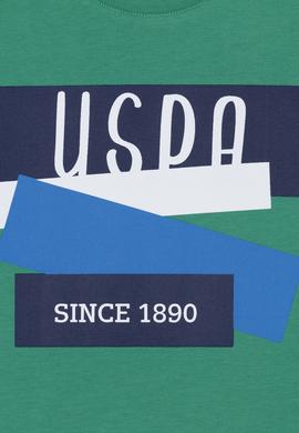 Çocuk Yeşil Bisiklet Yaka Tişört - 50266021036