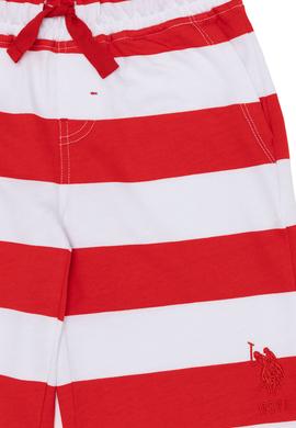 Çocuk Kırmızı Örme Şort - 50265956010