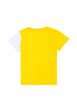 Çocuk Sarı Bisiklet Yaka Tişört - 50265959005