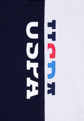 Çocuk Lacivert Bisiklet Yaka Tişört - 50265959023