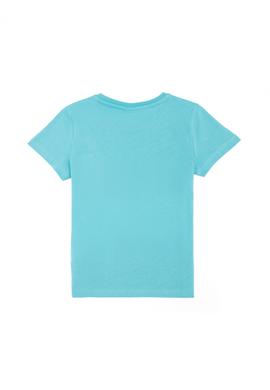 Çocuk Mint Yeşili Bisiklet Yaka Tişört - 50265974021