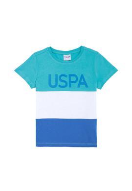 Çocuk Mint Yeşili Bisiklet Yaka Tişört - 50265974021