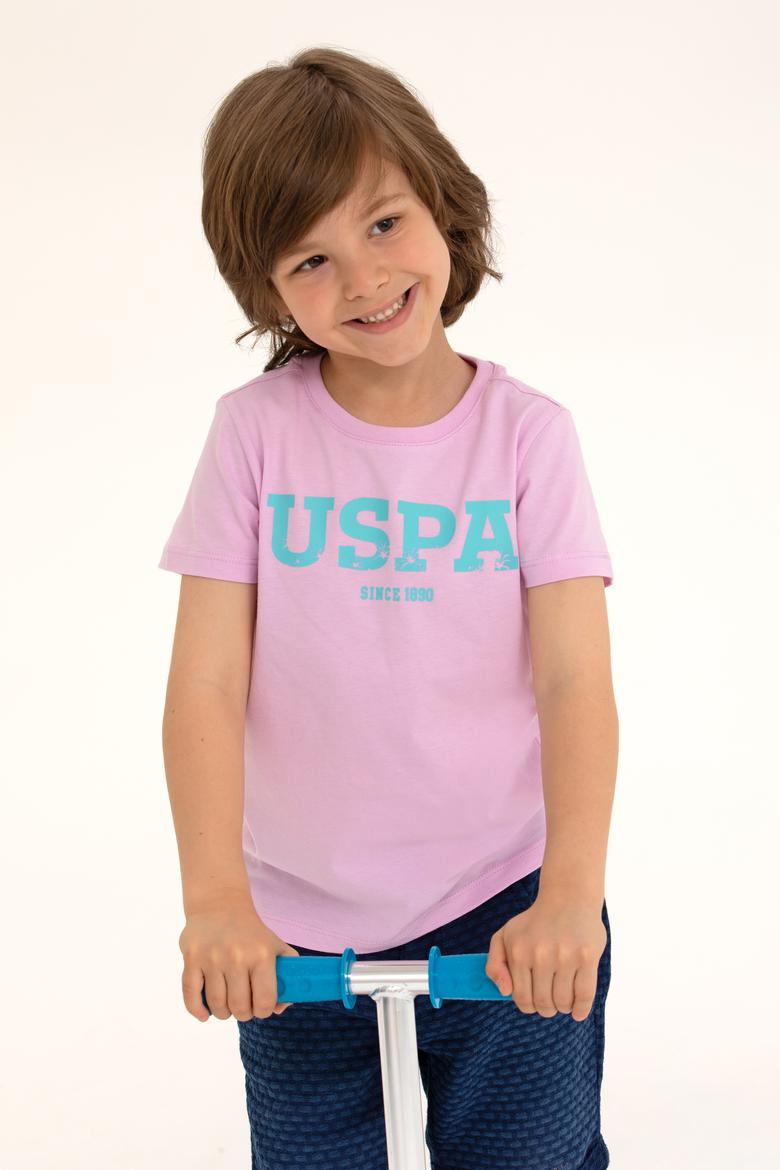 Çocuk Manolya Bisiklet Yaka Tişört - 50265978013