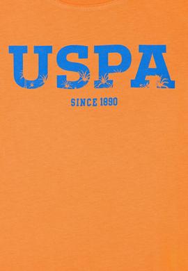 Çocuk Turuncu Bisiklet Yaka Tişört - 50265978036