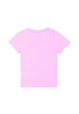 Çocuk Manolya Bisiklet Yaka Tişört - 50265992060