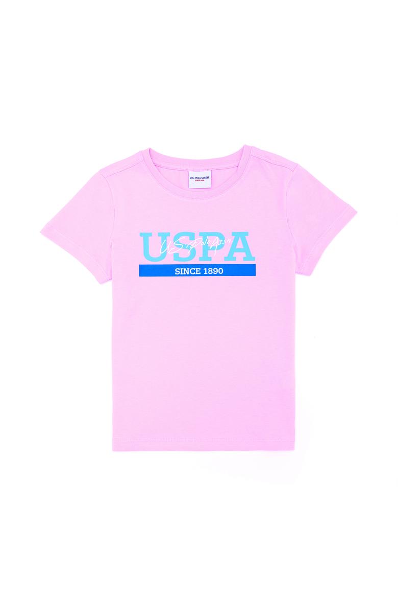 Çocuk Manolya Bisiklet Yaka Tişört - 50265992060