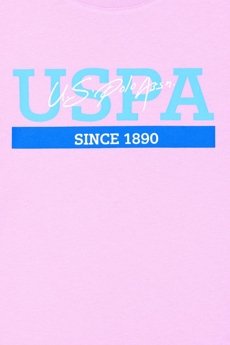 Çocuk Manolya Bisiklet Yaka Tişört - 50265992060