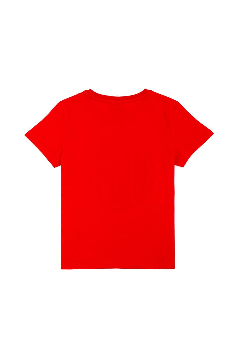 Çocuk Kırmızı Bisiklet Yaka Tişört - 50266038030