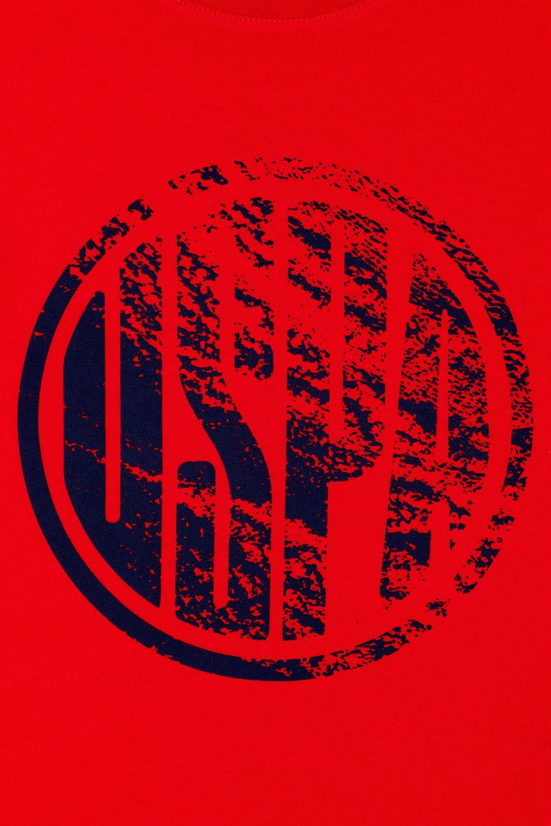 Çocuk Kırmızı Bisiklet Yaka Tişört - 50266038030