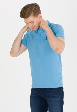 Erkek Turkuaz Basic Polo Yaka Tişört - 50264891163