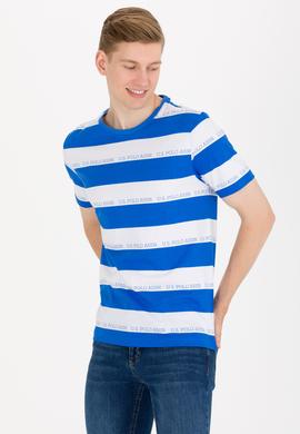 Erkek Saks Bisiklet Yaka Tişört - 50264971018