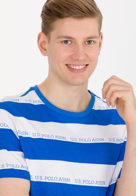 Erkek Saks Bisiklet Yaka Tişört - 50264971018