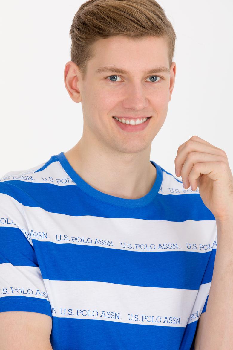 Erkek Saks Bisiklet Yaka Tişört - 50264971018