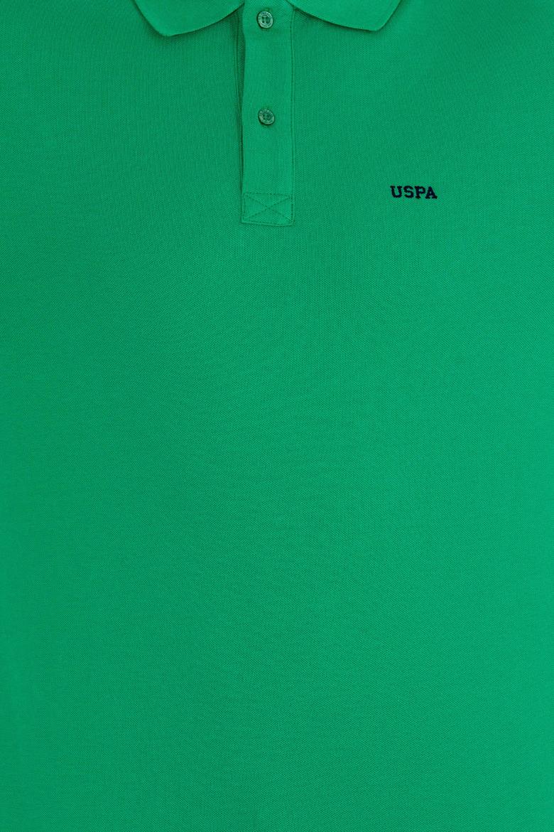 Erkek Yeşil Basic Polo Yaka Tişört - 50264892078