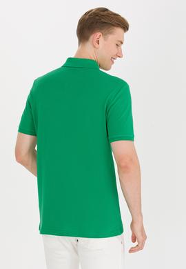 Erkek Yeşil Basic Polo Yaka Tişört - 50264892078