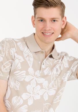 Erkek Taş Polo Yaka Tişört - 50265032006