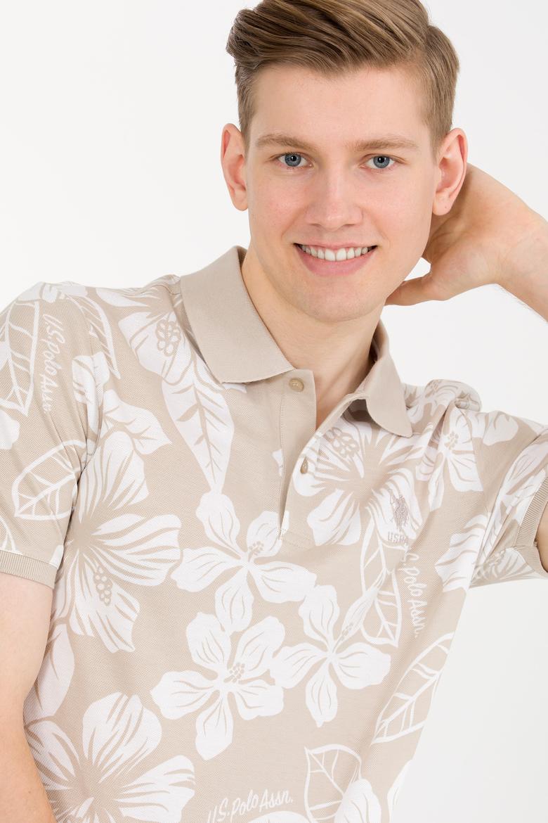 Erkek Taş Polo Yaka Tişört - 50265032006