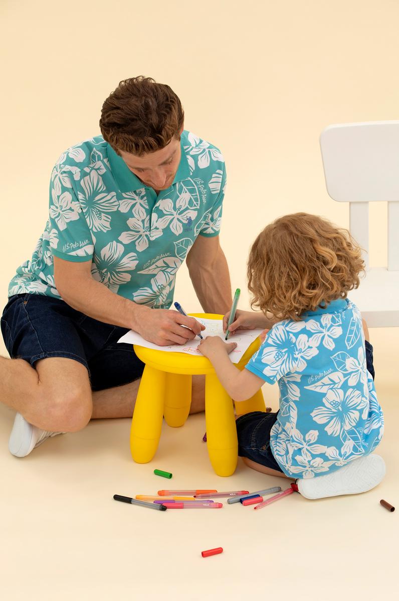 Erkek Mint Polo Yaka Tişört