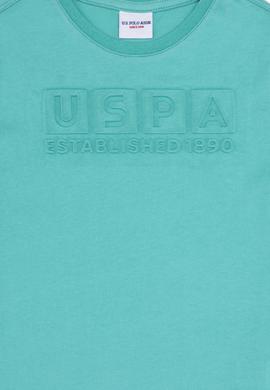 Çocuk Mint Yeşili Bisiklet Yaka Tişört - 50263496046