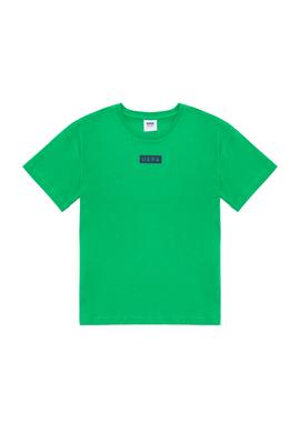 Çocuk Yeşil Bisiklet Yaka Tişört - 50263287016