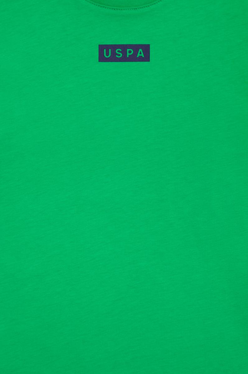 Çocuk Yeşil Bisiklet Yaka Tişört