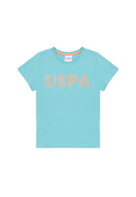 Çocuk Mint Yeşili Bisiklet Yaka Tişört - 50266039014