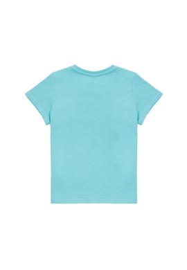 Çocuk Mint Yeşili Bisiklet Yaka Tişört - 50266039014