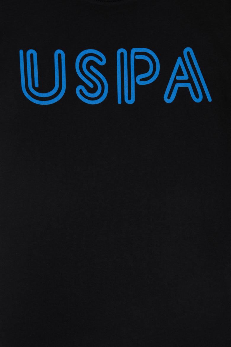 Çocuk Siyah Bisiklet Yaka Tişört - 50266039043