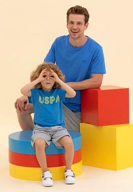 Çocuk Saks Bisiklet Yaka Tişört - 50266039045