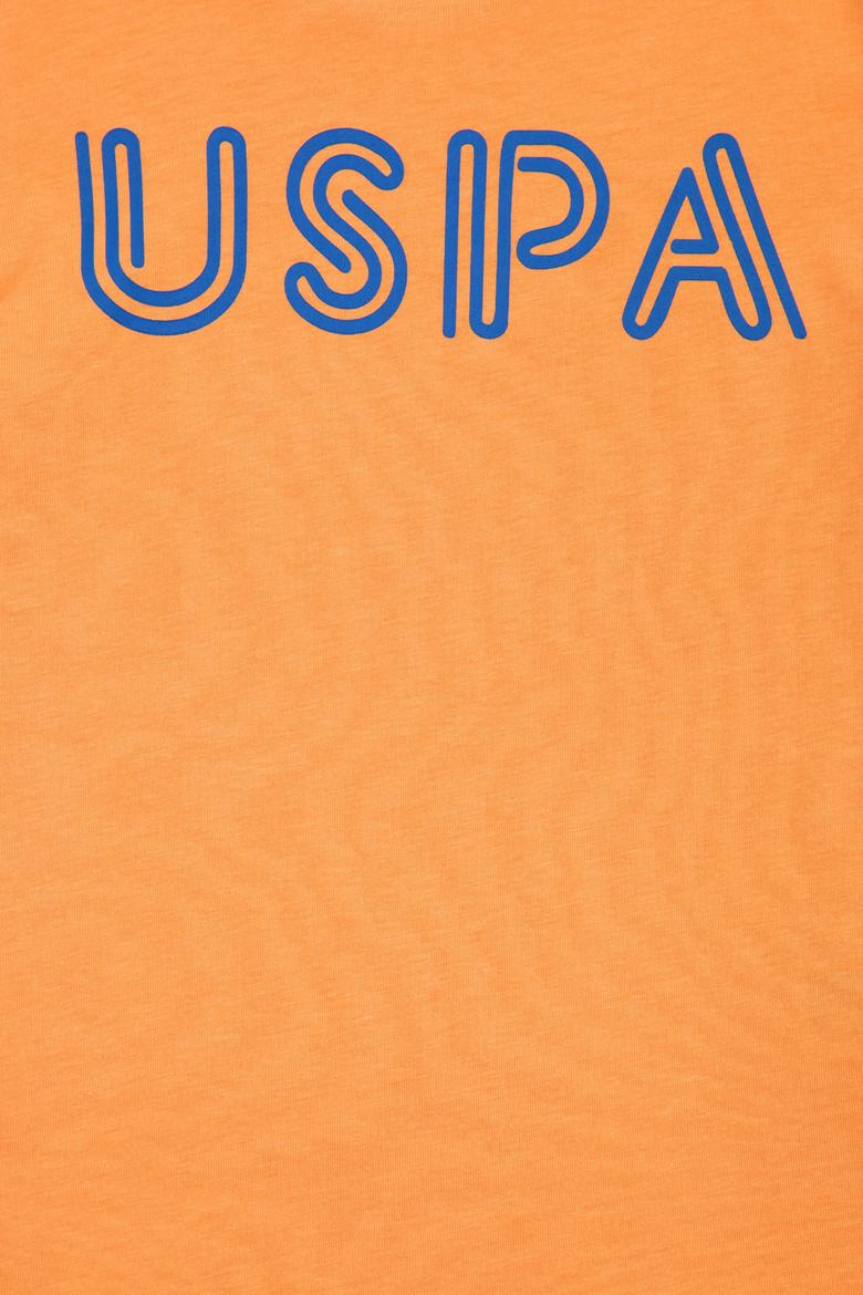 Çocuk Turuncu Bisiklet Yaka Tişört - 50266039107