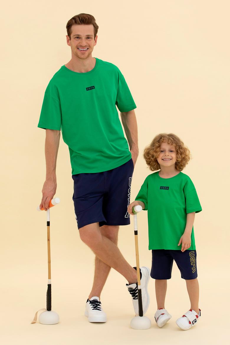 Erkek Lacivert Örme Şort