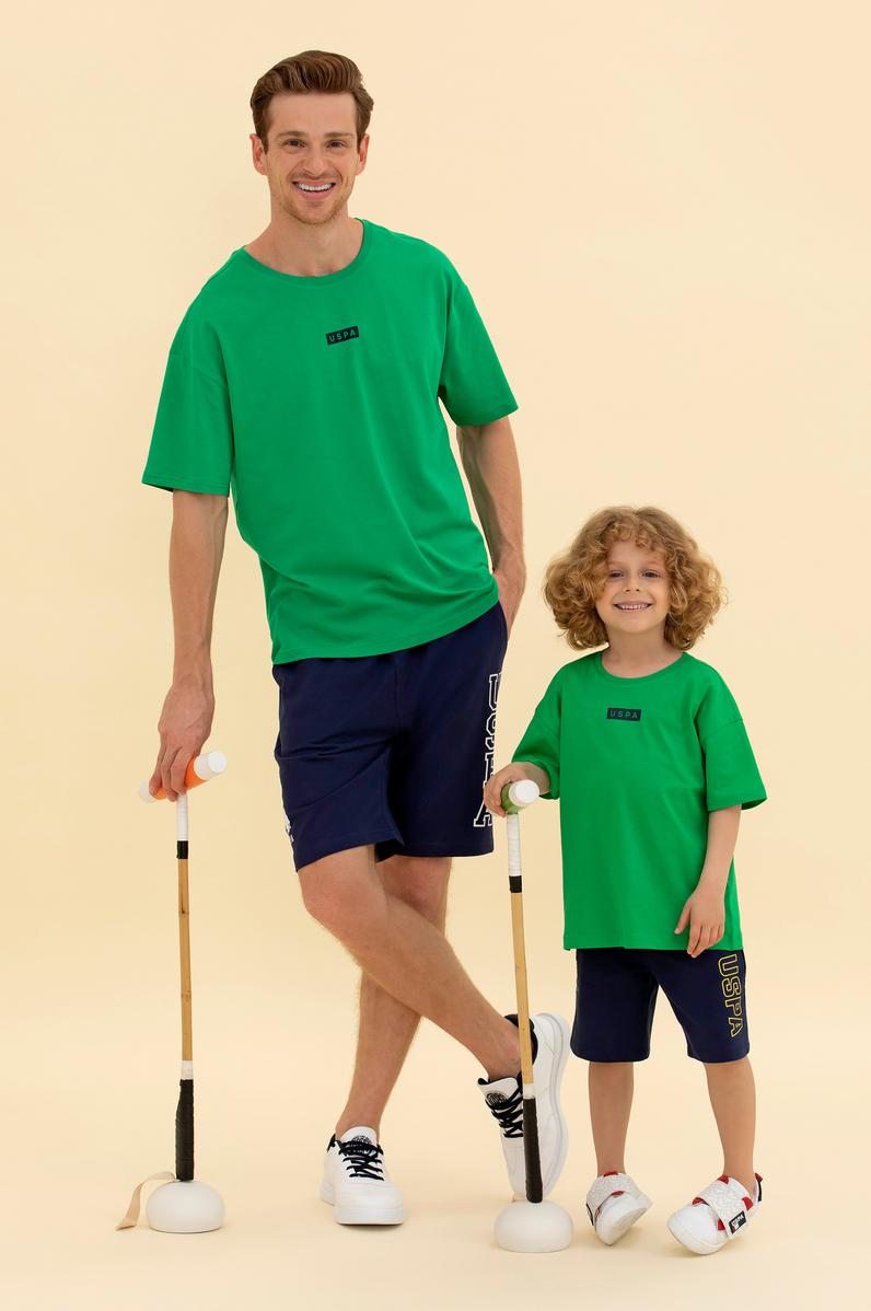 Erkek Lacivert Örme Şort