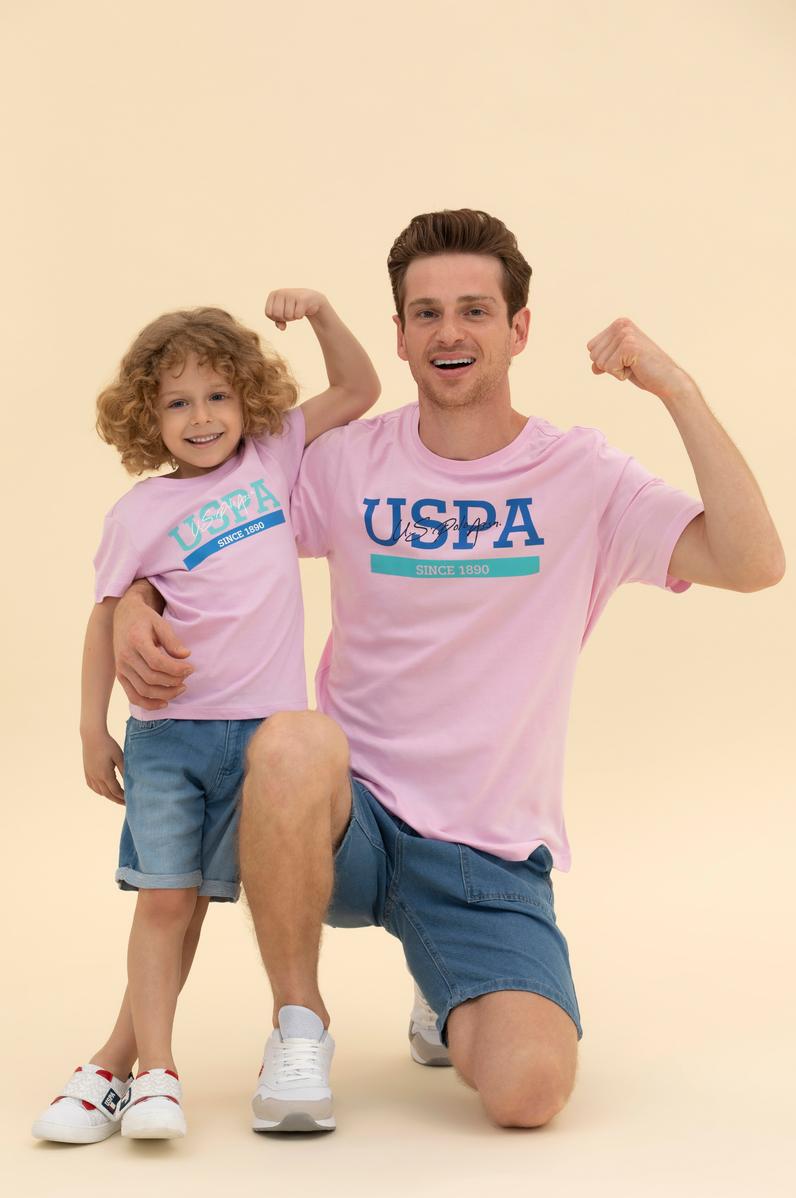 Erkek Manolya Bisiklet Yaka Tişört