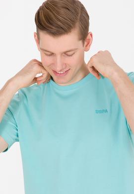 Erkek Mint Basic Bisiklet Yaka Tişört - 50264918158