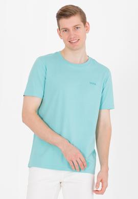 Erkek Mint Basic Bisiklet Yaka Tişört - 50264918158