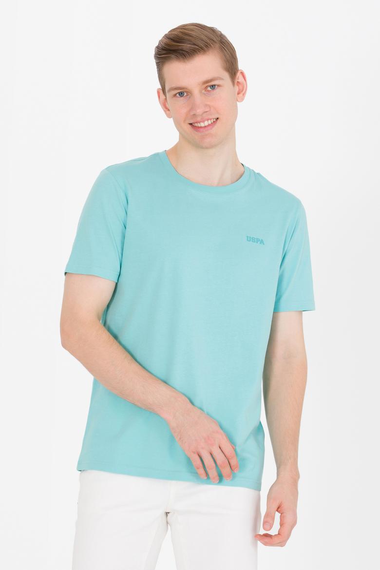 Erkek Mint Basic Bisiklet Yaka Tişört - 50264918158