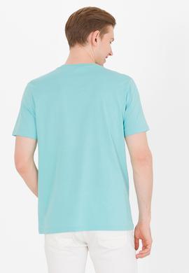 Erkek Mint Basic Bisiklet Yaka Tişört - 50264918158