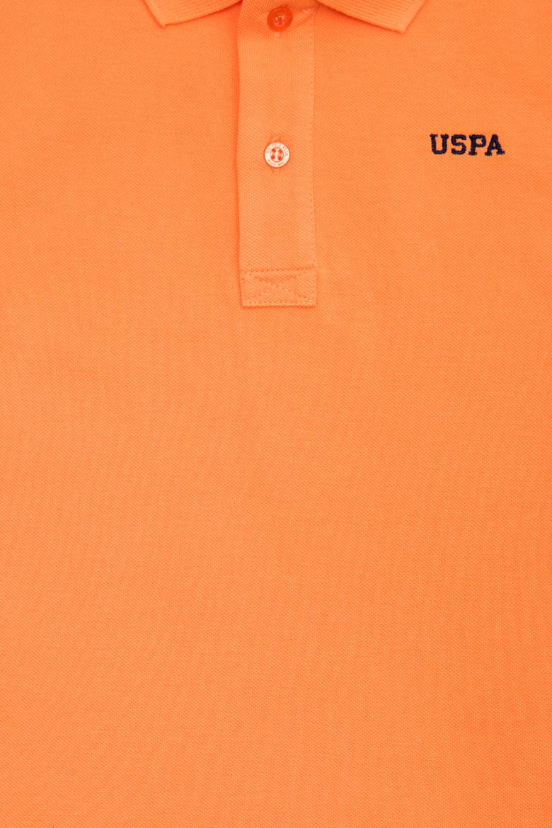 Erkek Çocuk Turuncu Basic Polo Yaka Tişört - 50266041023