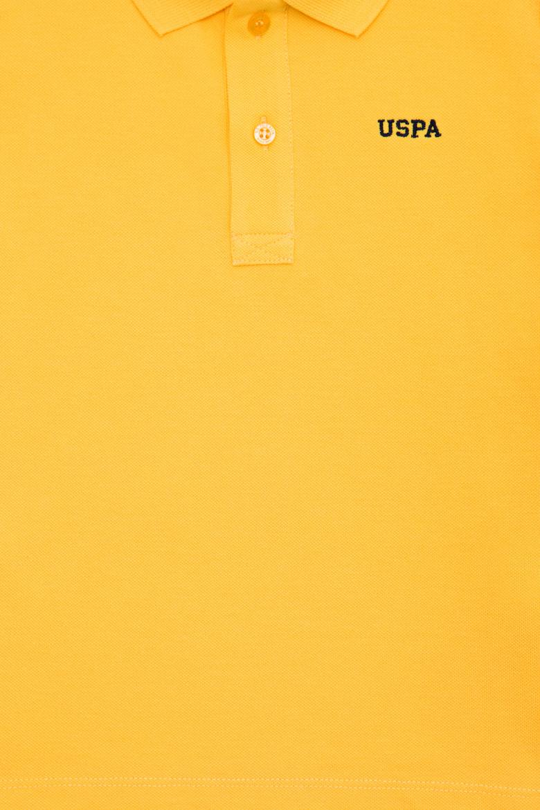 Erkek Çocuk Sarı Basic Polo Yaka Tişört - 50266041044