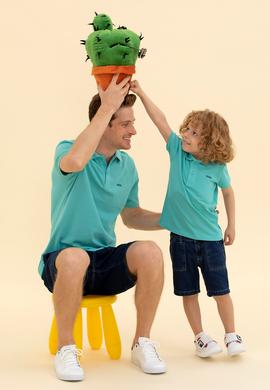 Erkek Çocuk Mint Yeşili Basic Polo Yaka Tişört - 50266041107