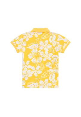 Erkek Çocuk Sarı Polo Yaka Tişört - 50266071008