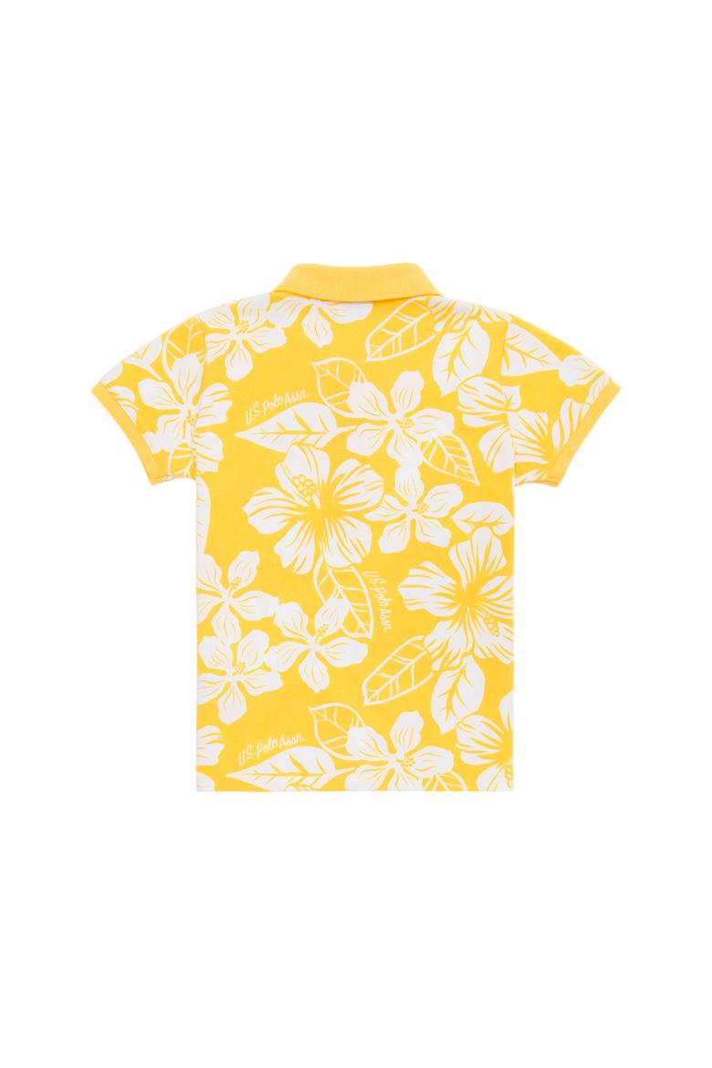 Erkek Çocuk Sarı Polo Yaka Tişört - 50266071008