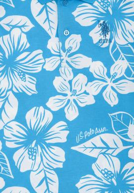 Erkek Çocuk Turkuaz Polo Yaka Tişört - 50266071019