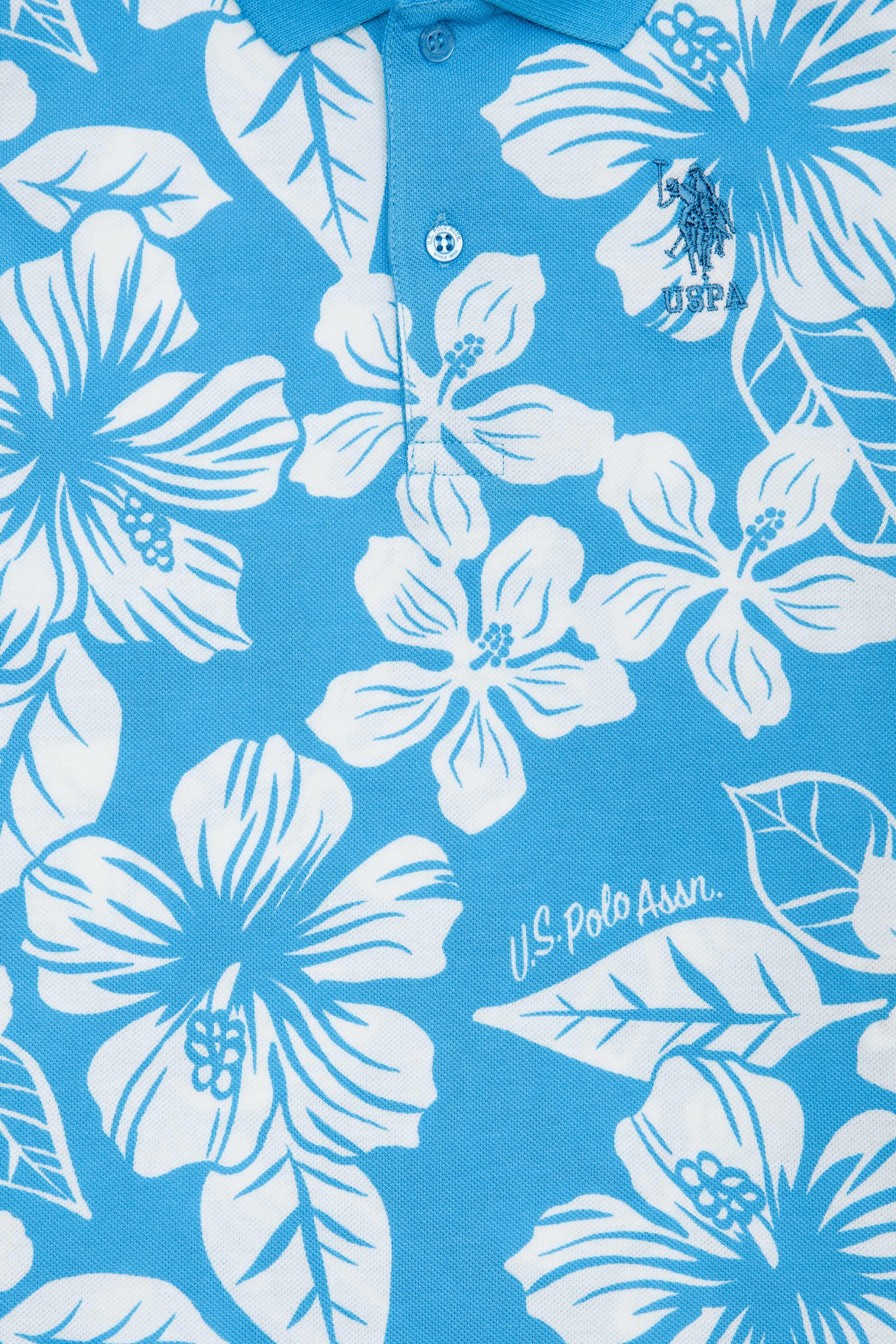 Erkek Çocuk Turkuaz Polo Yaka Tişört