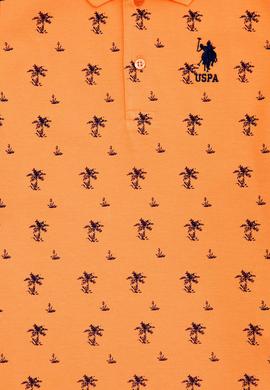 Erkek Çocuk Turuncu Polo Yaka Tişört - 50266075006