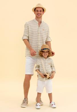 Erkek Su Yeşili Uzun Kollu Gömlek - 50264099005